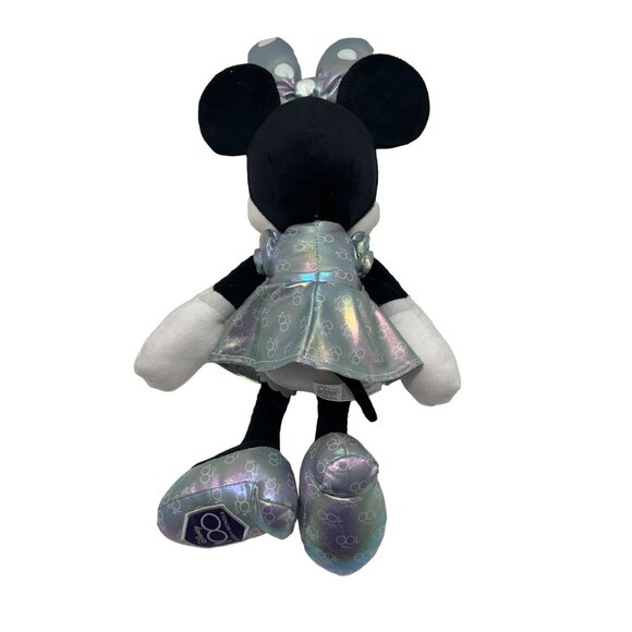 Minnie Mouse 100 Years Plush Toy Doll 2022 18" Collectors Gift New without Tags - Picture 5 of 6